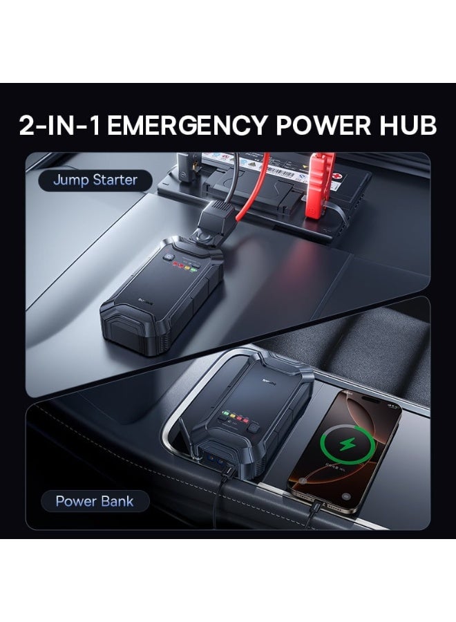 بيسوس Baseus PrimeTrip VJ1 جهاز تشغيل المحرك 12000mAh - Image 3